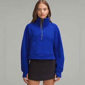 Scuba Half Zip Hoodie Riverside Color